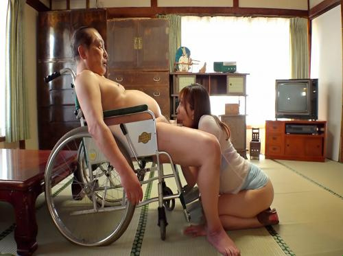 The son hired a nanny to take care of his father's happiness in his old age